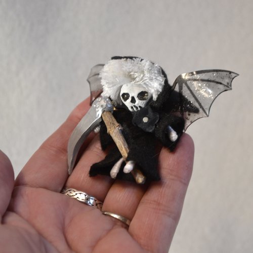 Grim Reaper doll Ornament