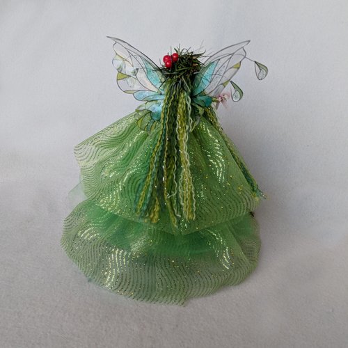 Gaias Gift - Green Fairy Christmas/Yule Tree topper