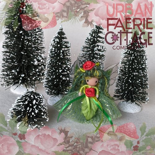 Gaia's Gift - 3" Green Christmas Fairy Ornament