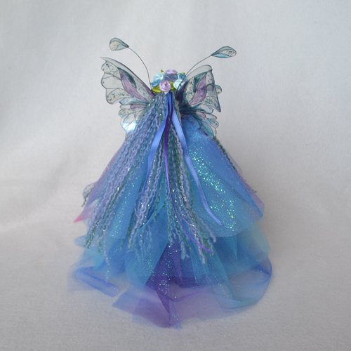 Sugar Plum Fairy Collection - Purple and Blue Fairy Tree Topper