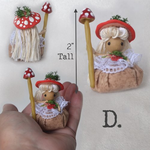 Fly Agaric mushroom Fairy Pixie