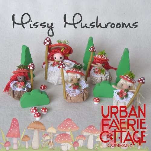 Fly Agaric mushroom Fairy Pixie