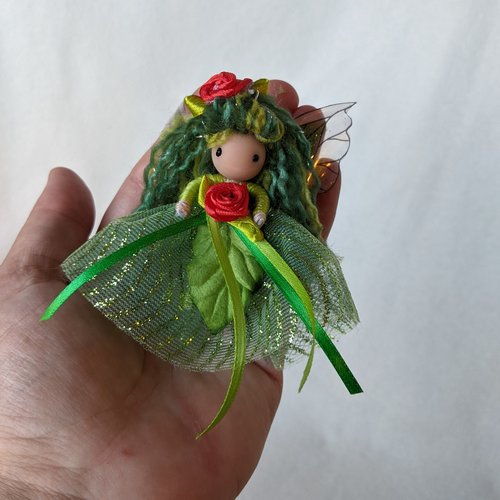 Gaia's Gift - 3" Green Christmas Fairy Ornament