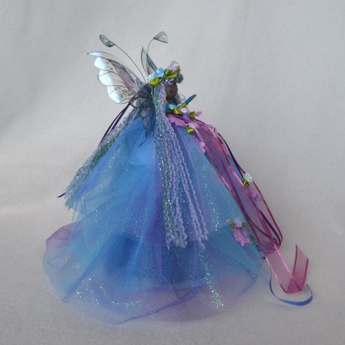 Sugar Plum Fairy Collection - Purple and Blue Fairy Tree Topper