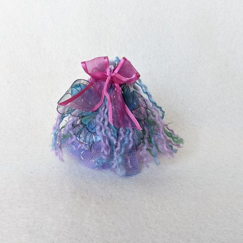 Sugar Plum Fairy Collection - 3" blue and purple Fairy