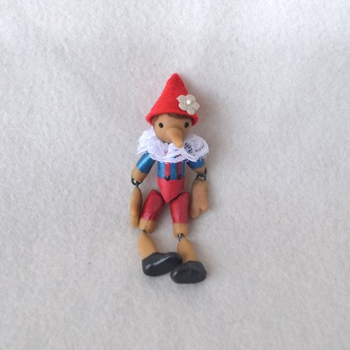 Pinocchio and Blue fairy doll set