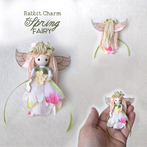 Easter/Ostara/Spring flower fairy doll