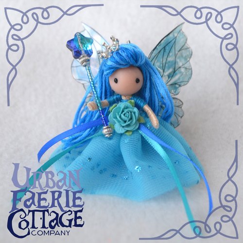 Pinocchio and Blue fairy doll set