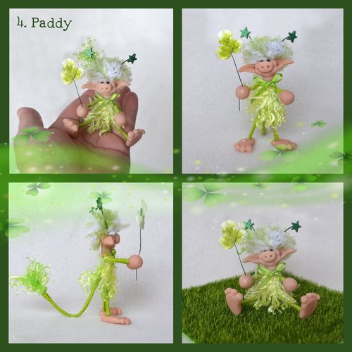 Handmade Good Luck Green Impling