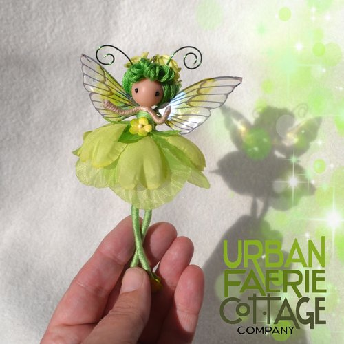 Leggy Absinthe Green fairy doll