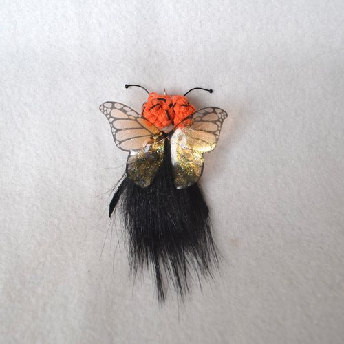 Monarch Butterfly fairy doll