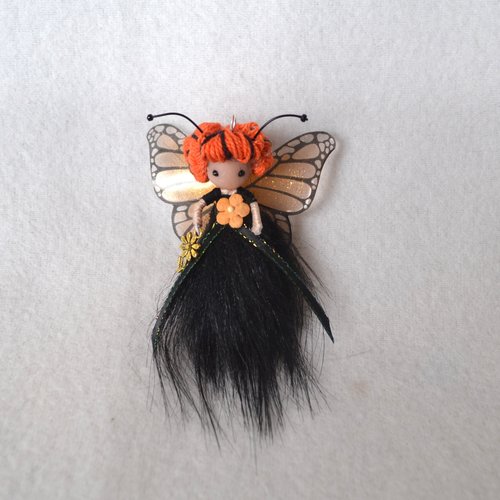 Monarch Butterfly fairy doll