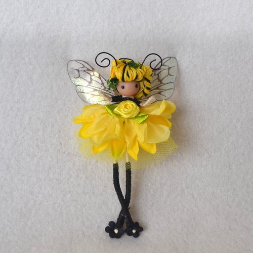 Yellow Honey Bee Leggie flower fairy