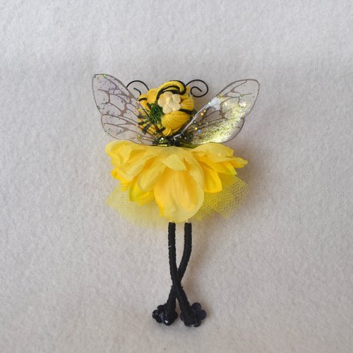 Yellow Honey Bee Leggie flower fairy