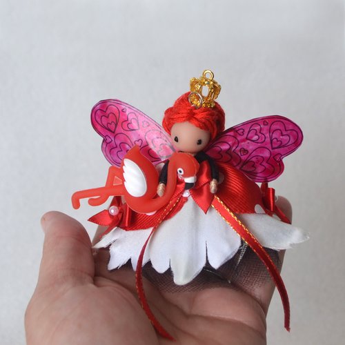 Queen of Hearts Alice in Wonderland fairy doll Set