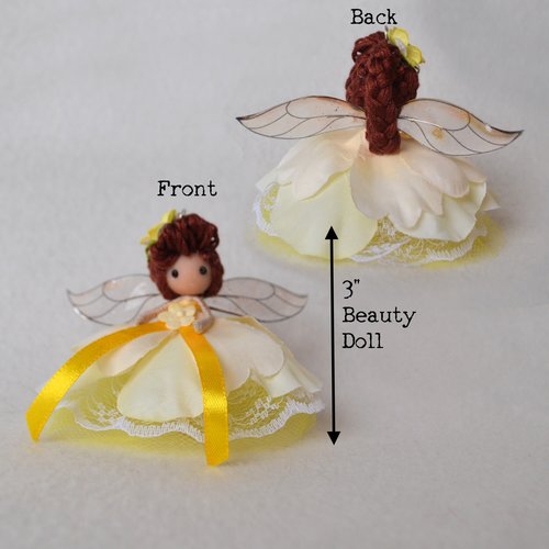 Beauty and the Beast fairytale doll set