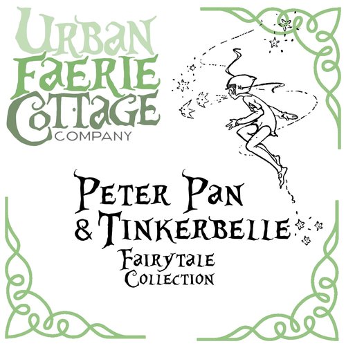 Peter Pan and Tinkerbell fairytale doll set