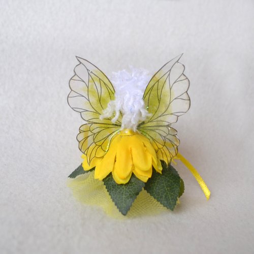 Spring Dandelion fairy doll