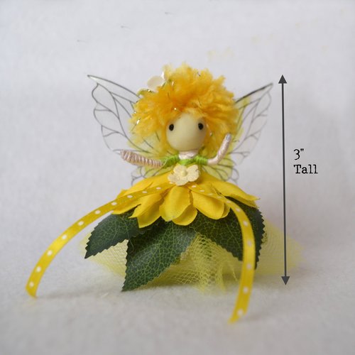 Spring Dandelion fairy doll