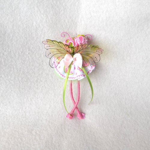 Pink Leggie flower fairy doll