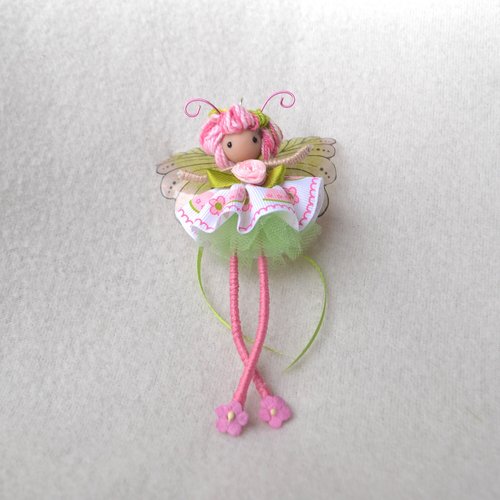 Pink Leggie flower fairy doll