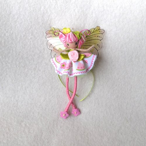 Pink Leggie flower fairy doll