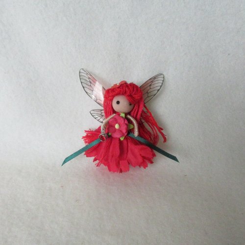 January Birthday flower Fairy - boy or girl doll