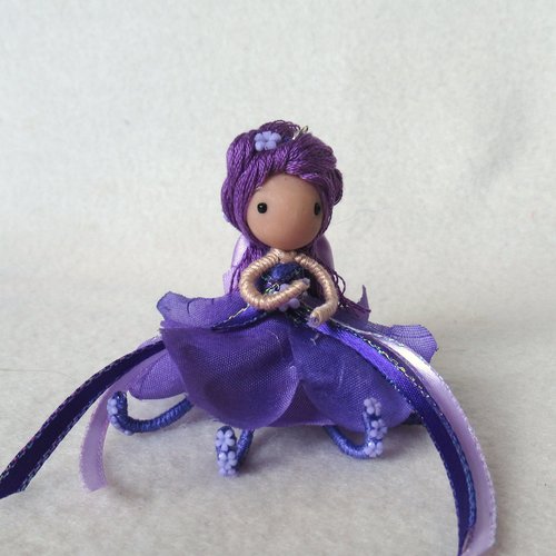 Tiny Kraken Octopus Fairy doll