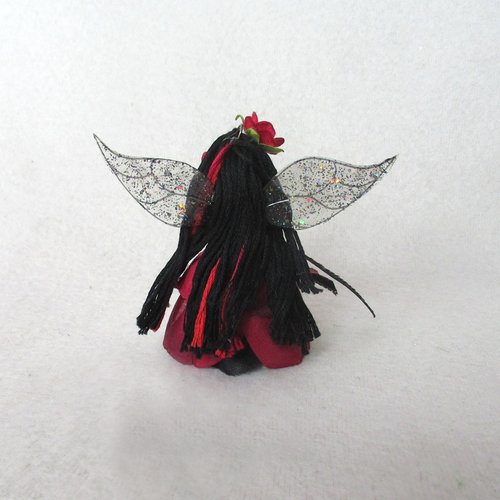 Red Wine fairy doll