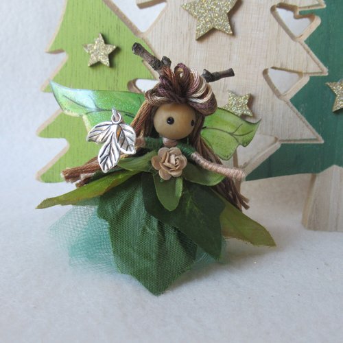 Forest fairy doll with antlers