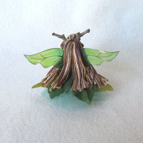 Forest fairy doll with antlers