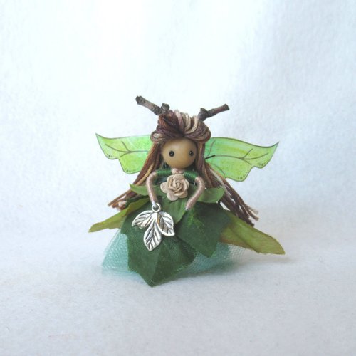 Forest fairy doll with antlers