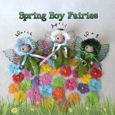 Boy Fairy doll -Spring March, April and May