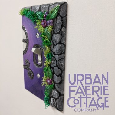 Fairy Door Light switch cover