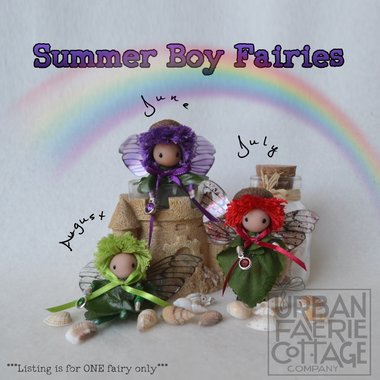 Boy Fairy doll -Summer June, July and August