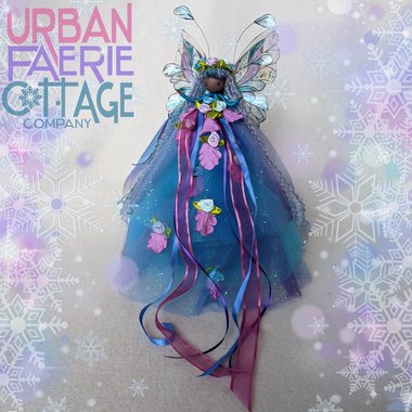 Sugar Plum Fairy Collection - Purple and Blue Fairy Tree Topper