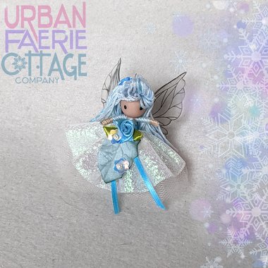 Snow Fairy Collection - 3" Winter Snow Fairy ornament