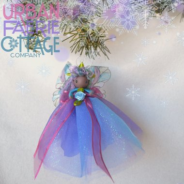 Sugar Plum Fairy Collection -5" Blue and purple Fairy