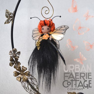 Monarch Butterfly fairy doll