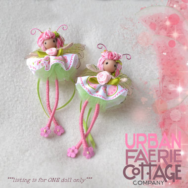 Pink Leggie flower fairy doll