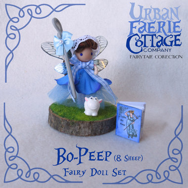 Little Bo-Peep fairytale doll set